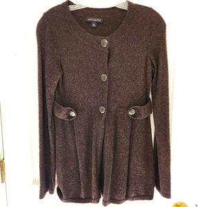 Banana Republic Brown Chasmere Blend Cardigan